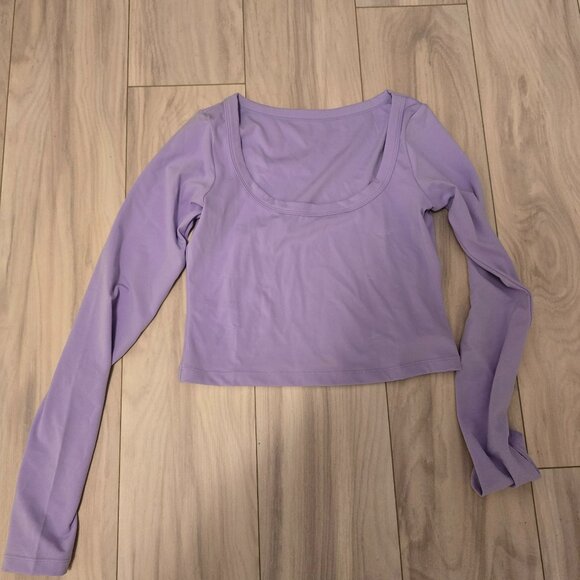 Your Favorite Long Sleeve Reversible Top - Digital Lavender popflex - Picture 3 of 4